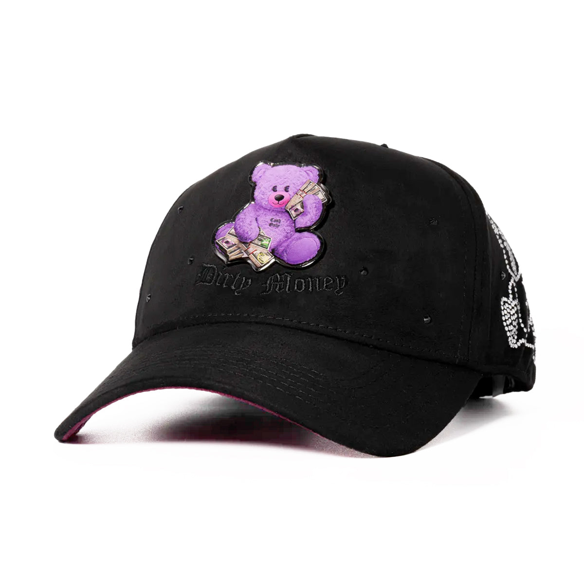 GORRA CASH ONLY TEDDY BLACK