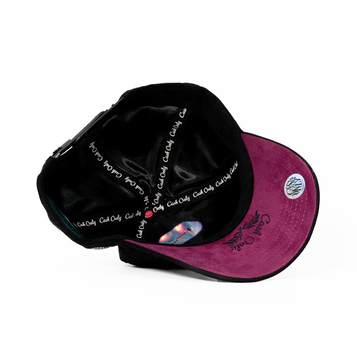 GORRA CASH ONLY TEDDY BLACK