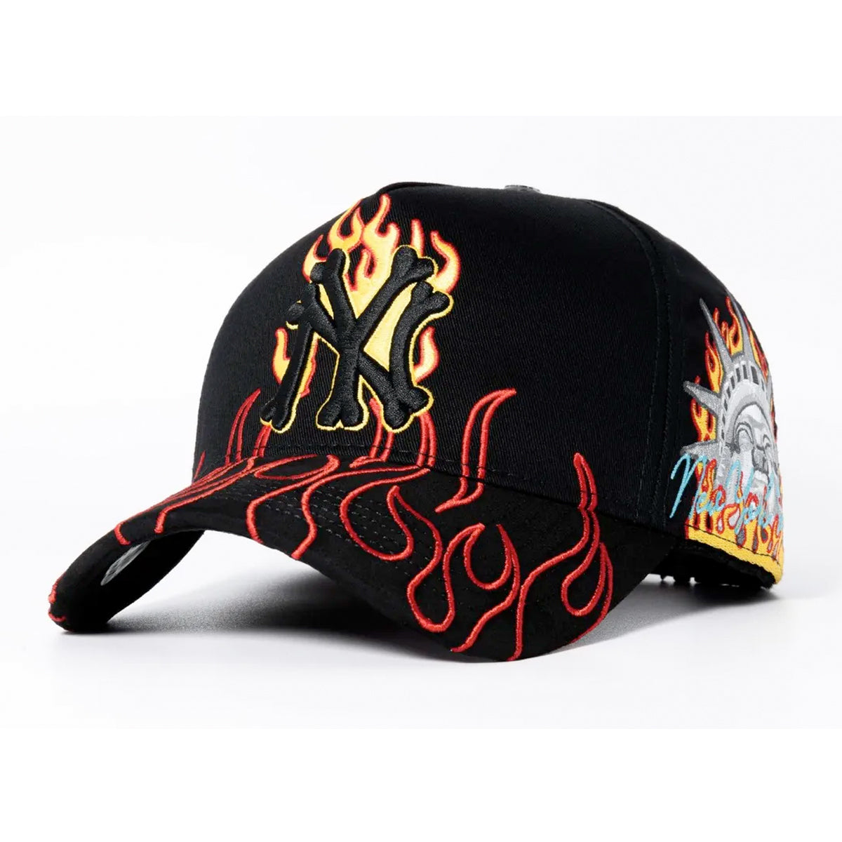 GORRA CASH ONLY NY FLAMES