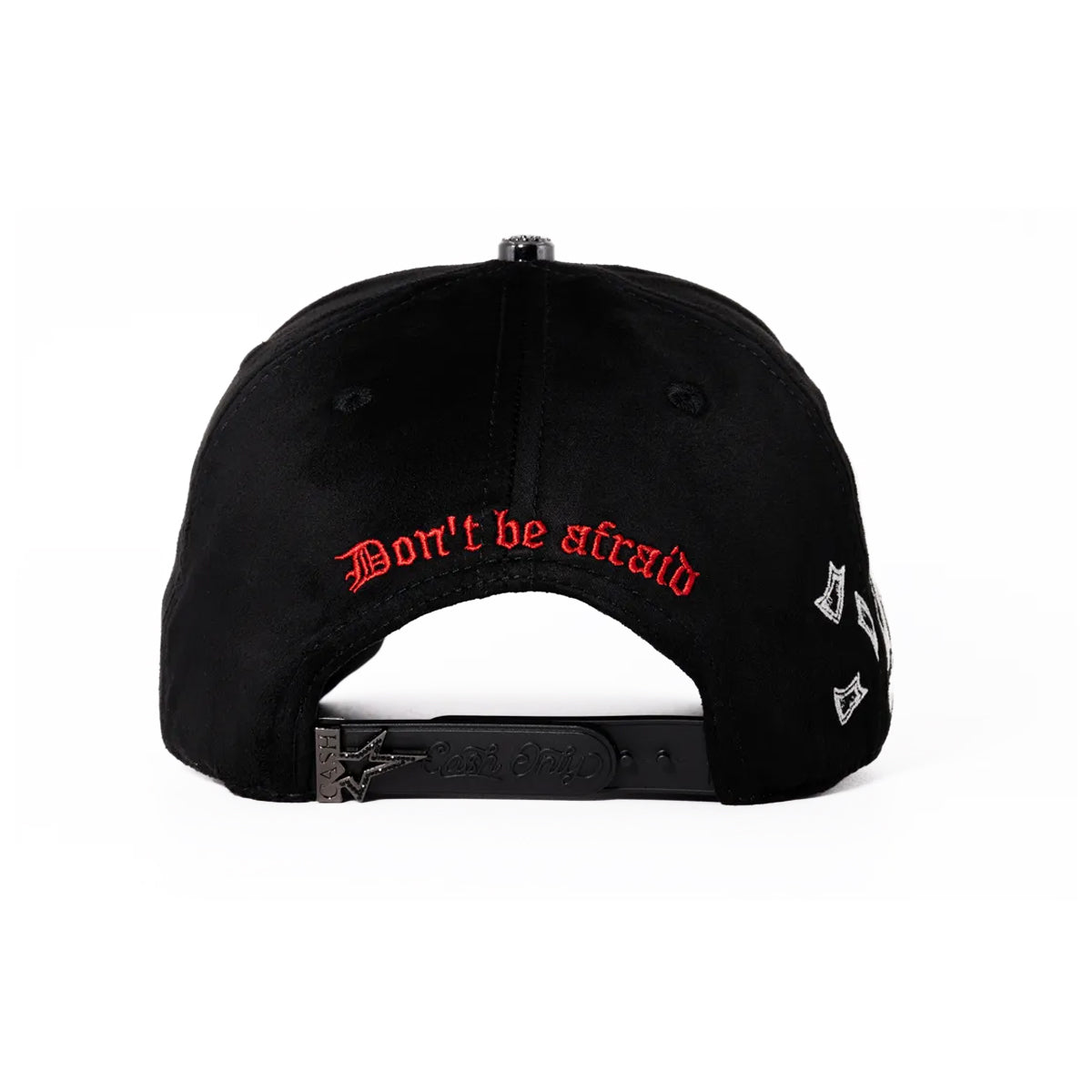 GORRA CASH ONLY DON'T BE AFRAID BLACK