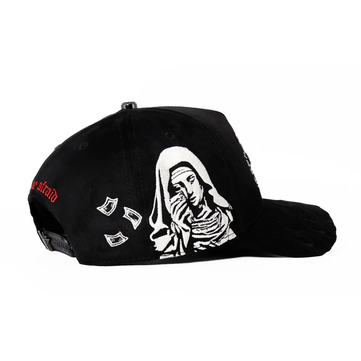 GORRA CASH ONLY DON'T BE AFRAID BLACK