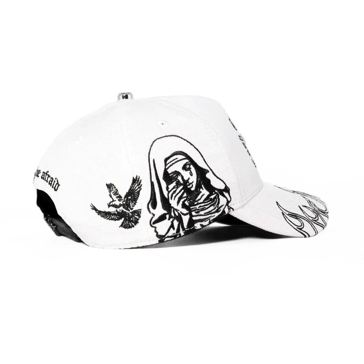 GORRA CASH ONLY DON'T BE AFRAID WHITE