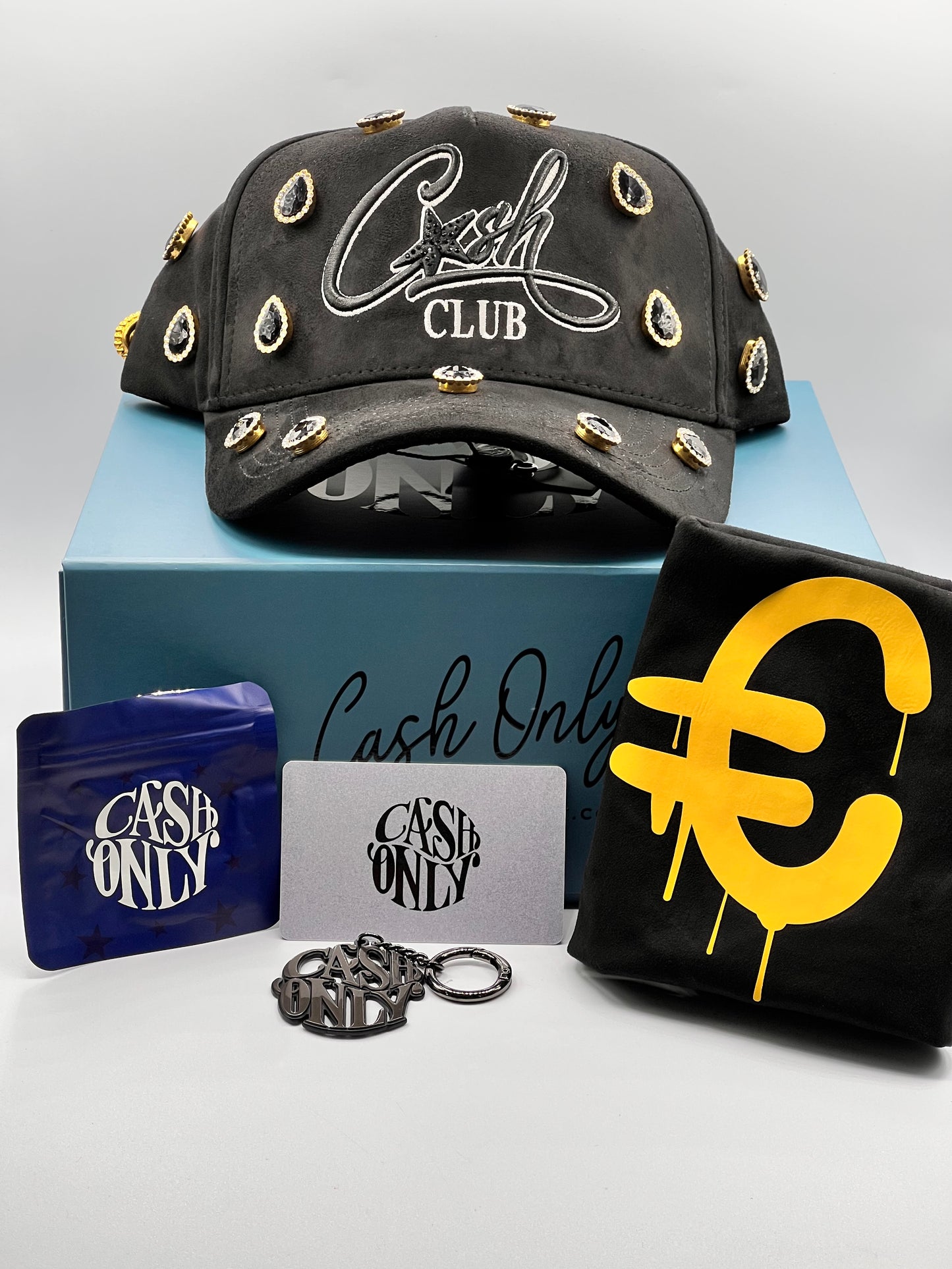 GORRA CASH ONLY Q4 DELUXE EDITION THE CROWN BLACK