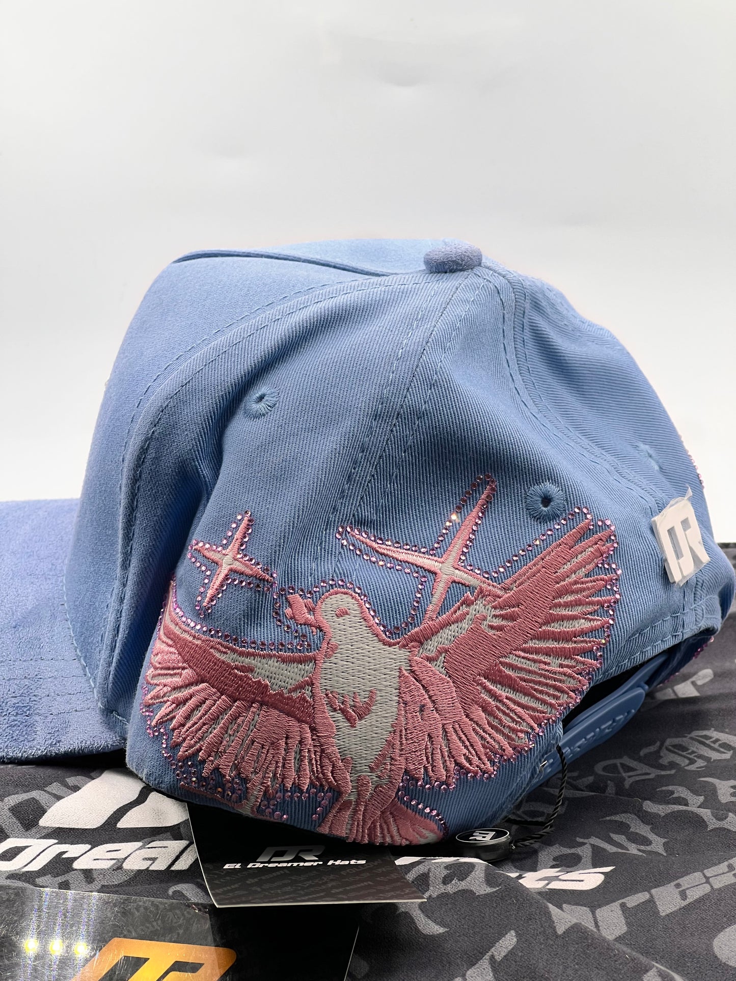 GORRA DREAMER NY FLAMES BABY BLUE*****ADICIONALES
