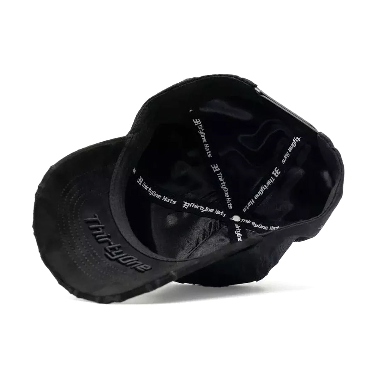 GORRA 31 HATS NY FLAMES BLACK