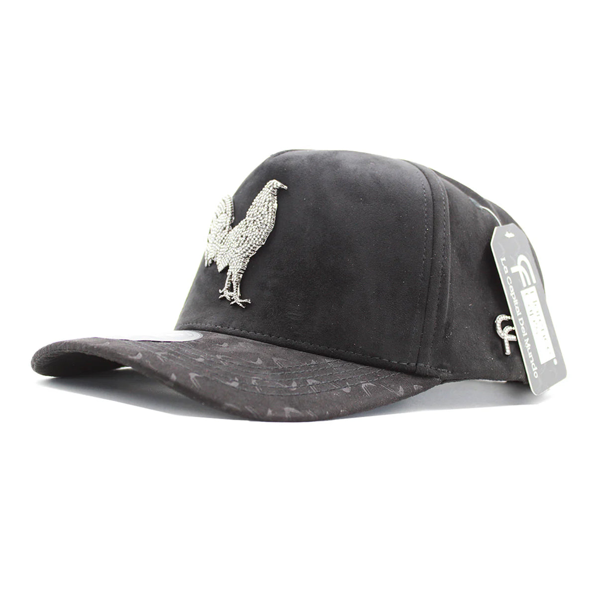 GORRA FLORENCE CAPS DE PROFESIÓN GALLERO PEDRERIA BLANCA