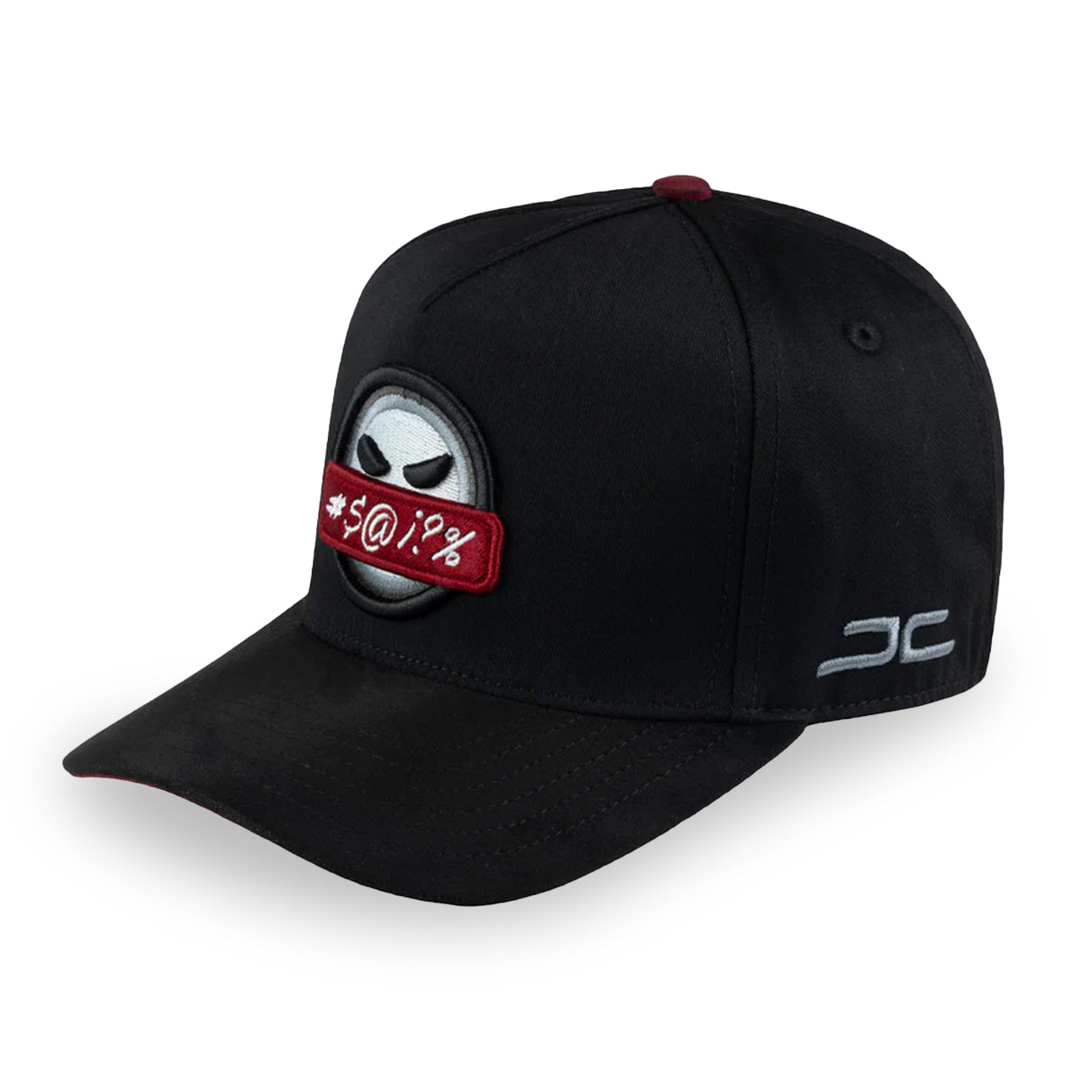 GORRA JC HATS BEAUTIFUL DISASTER ANGRY BLACK