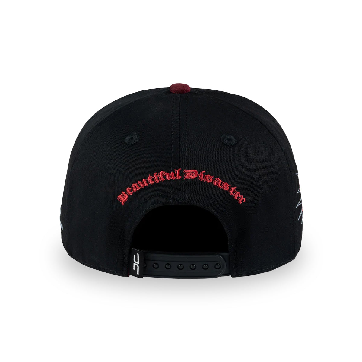 GORRA JC HATS BEAUTIFUL DISASTER ANGRY BLACK