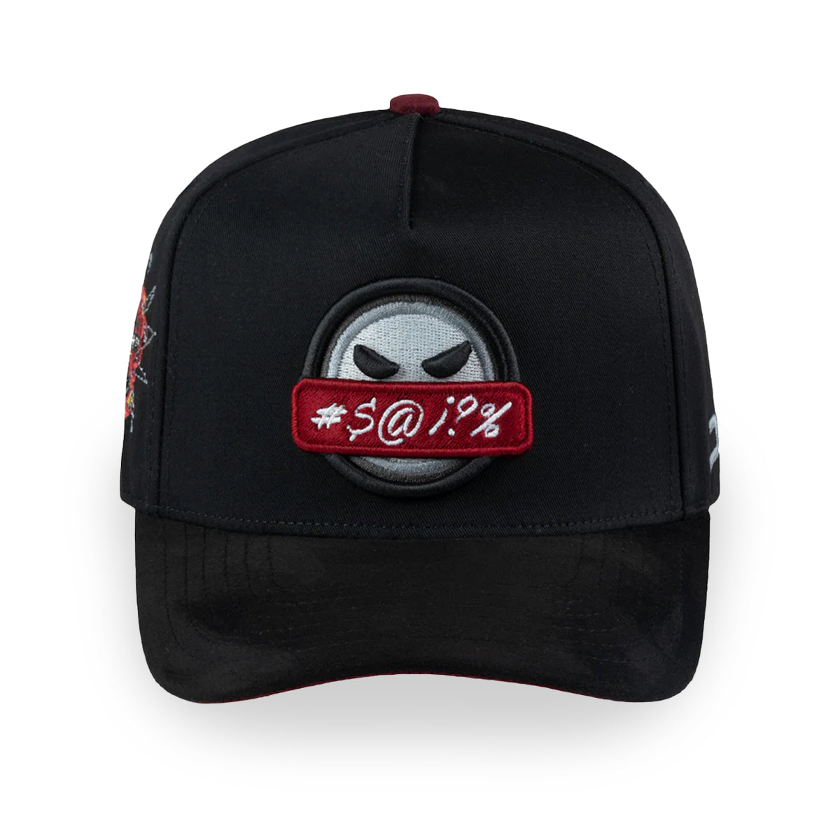 GORRA JC HATS BEAUTIFUL DISASTER ANGRY BLACK