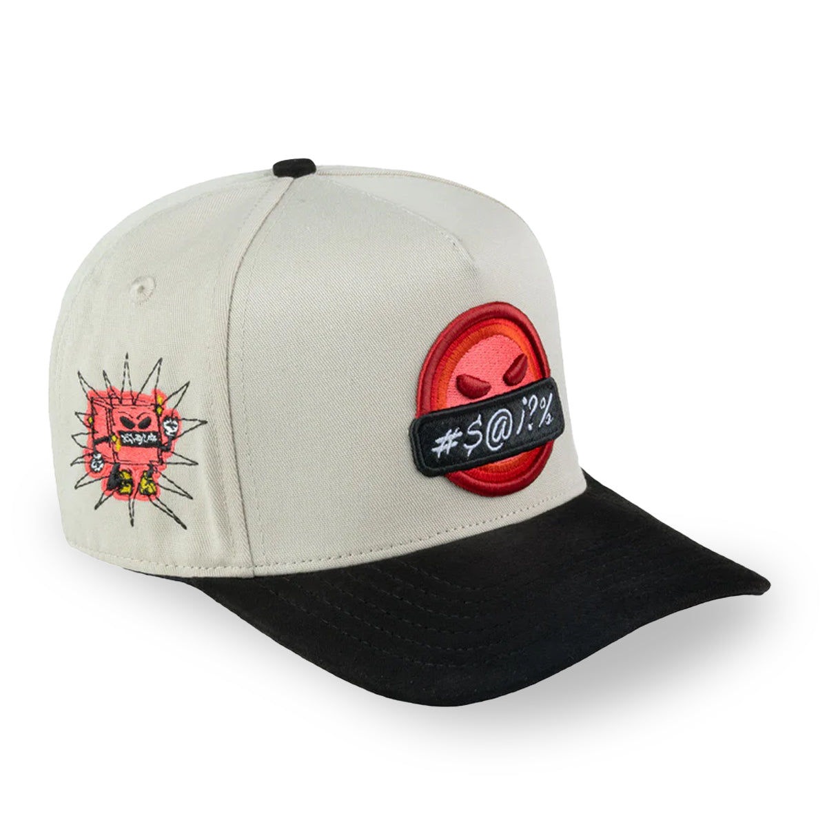 GORRA JC HATS BEAUTIFUL DISASTER ANGRY BEIGE