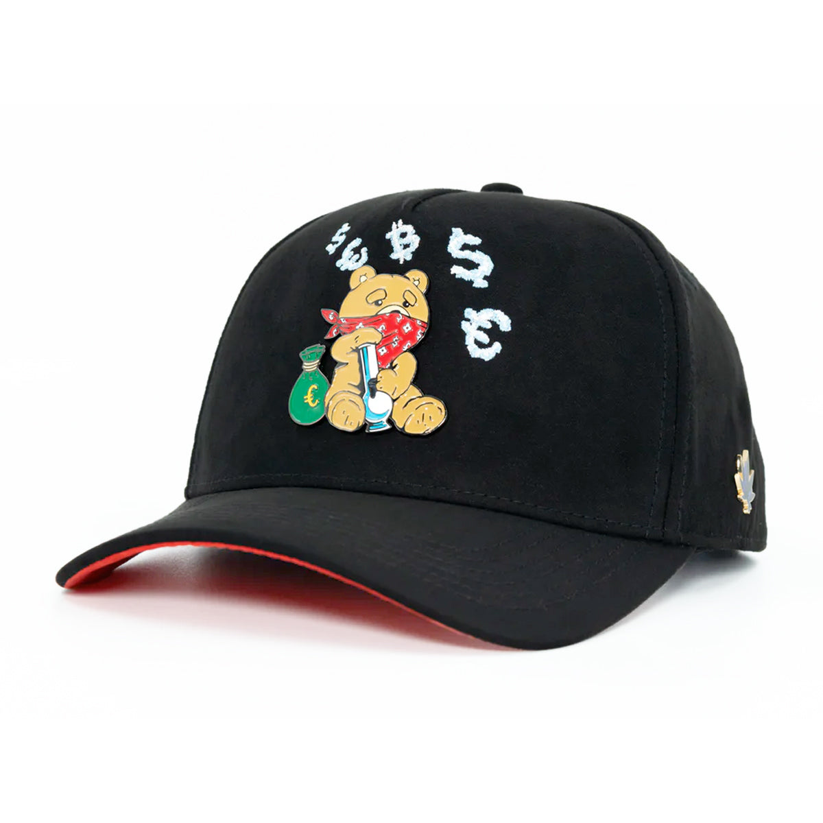 GORRA CASH ONLY TEDDY IS BURNING CURVA