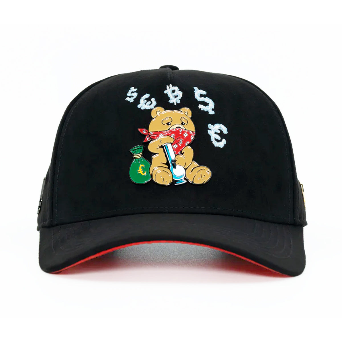 GORRA CASH ONLY TEDDY IS BURNING CURVA