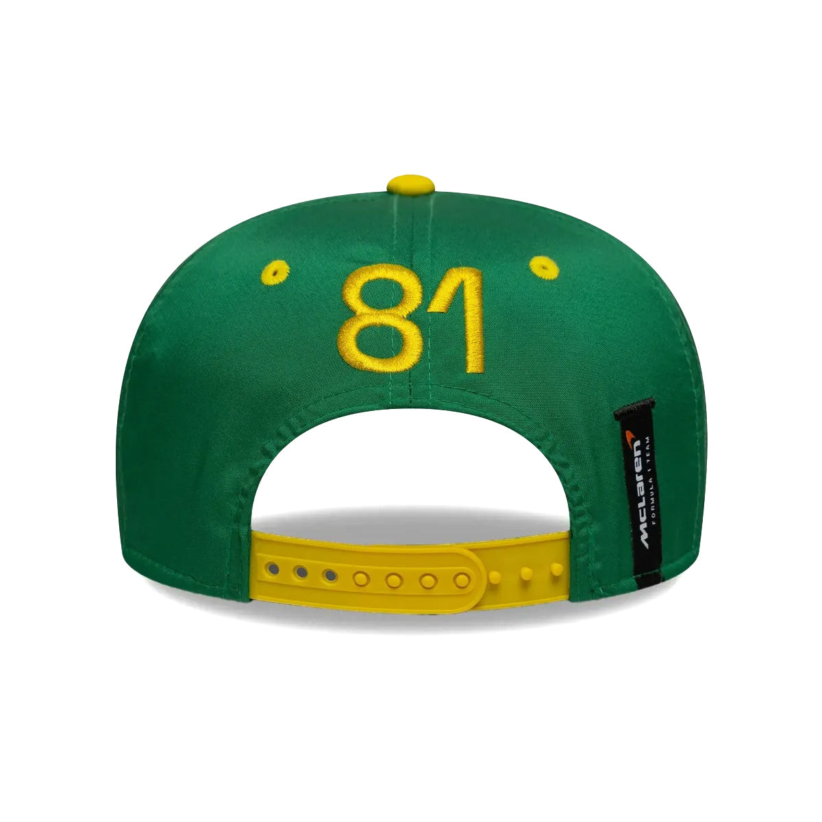 GORRA F1 TEAM McLAREN OSCAR PIASTRI AUSTRALIA 2025 NEW ERA AMARILLO