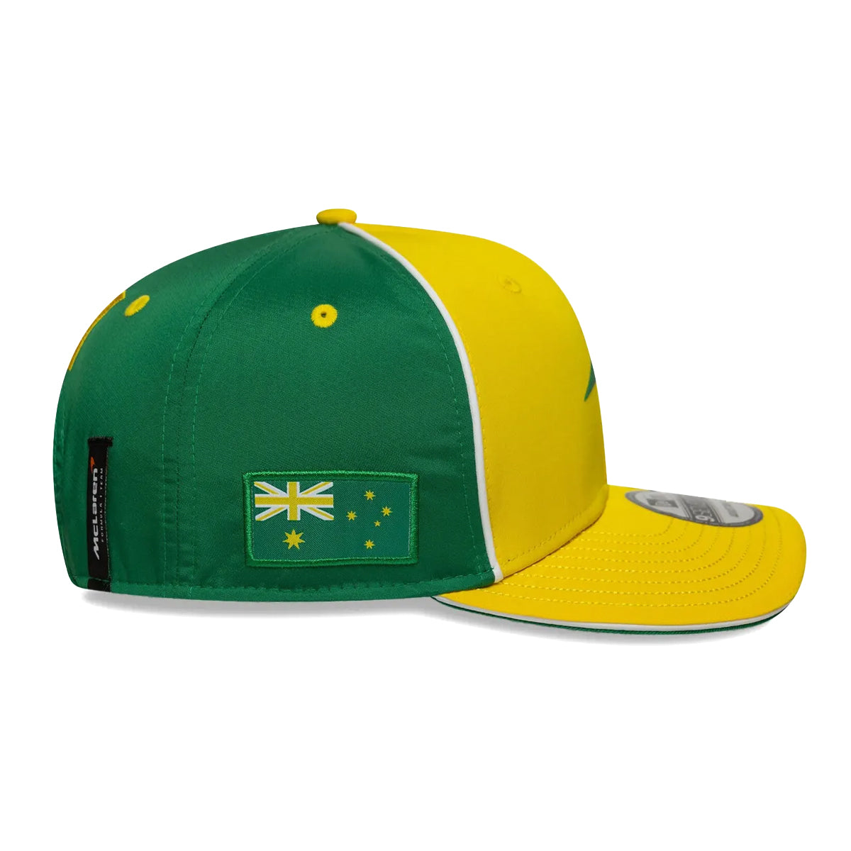 GORRA F1 TEAM McLAREN OSCAR PIASTRI AUSTRALIA 2025 NEW ERA AMARILLO