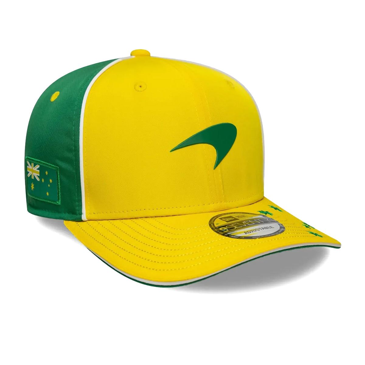 GORRA F1 TEAM McLAREN OSCAR PIASTRI AUSTRALIA 2025 NEW ERA AMARILLO