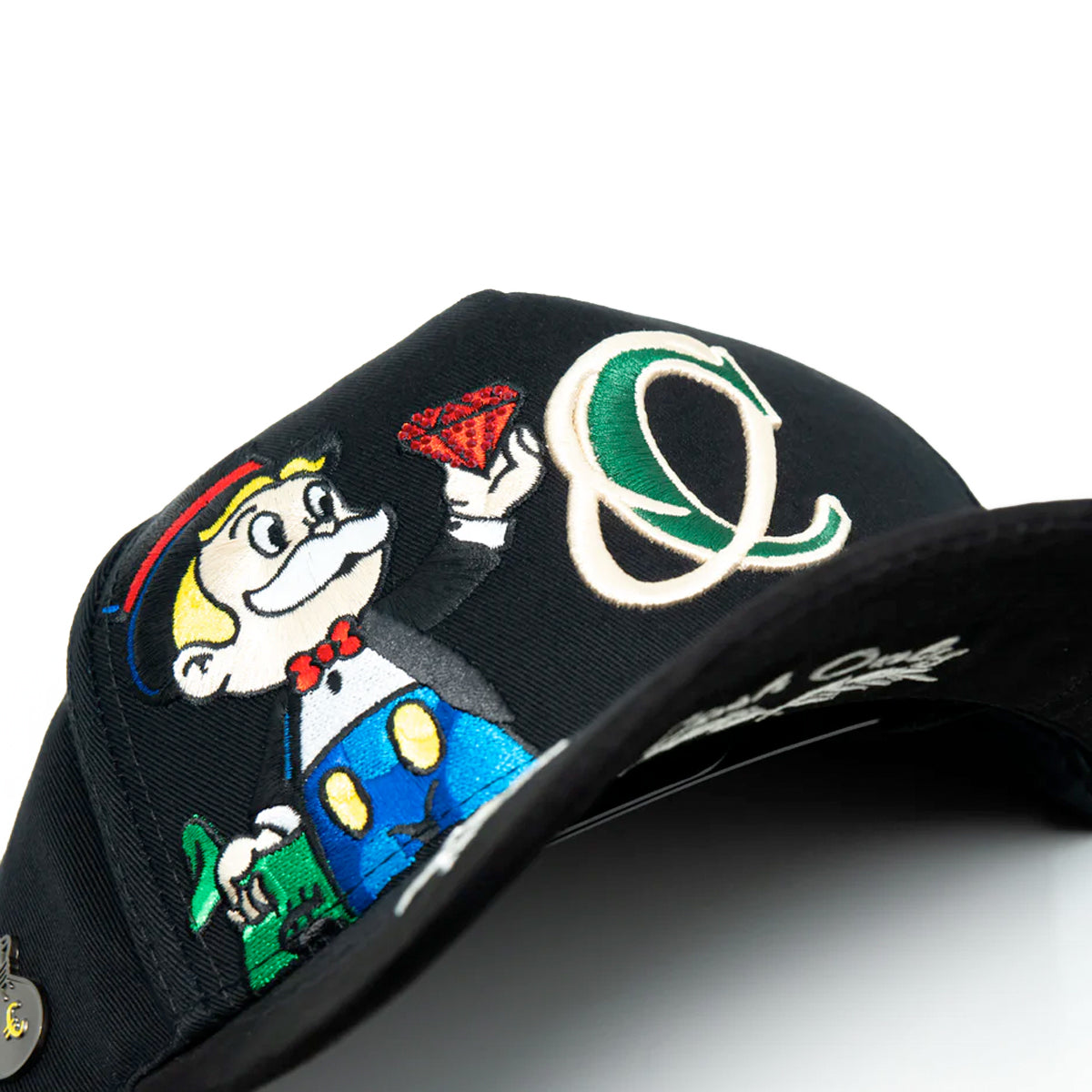 GORRA CASH ONLY RICH LOGO BLACK