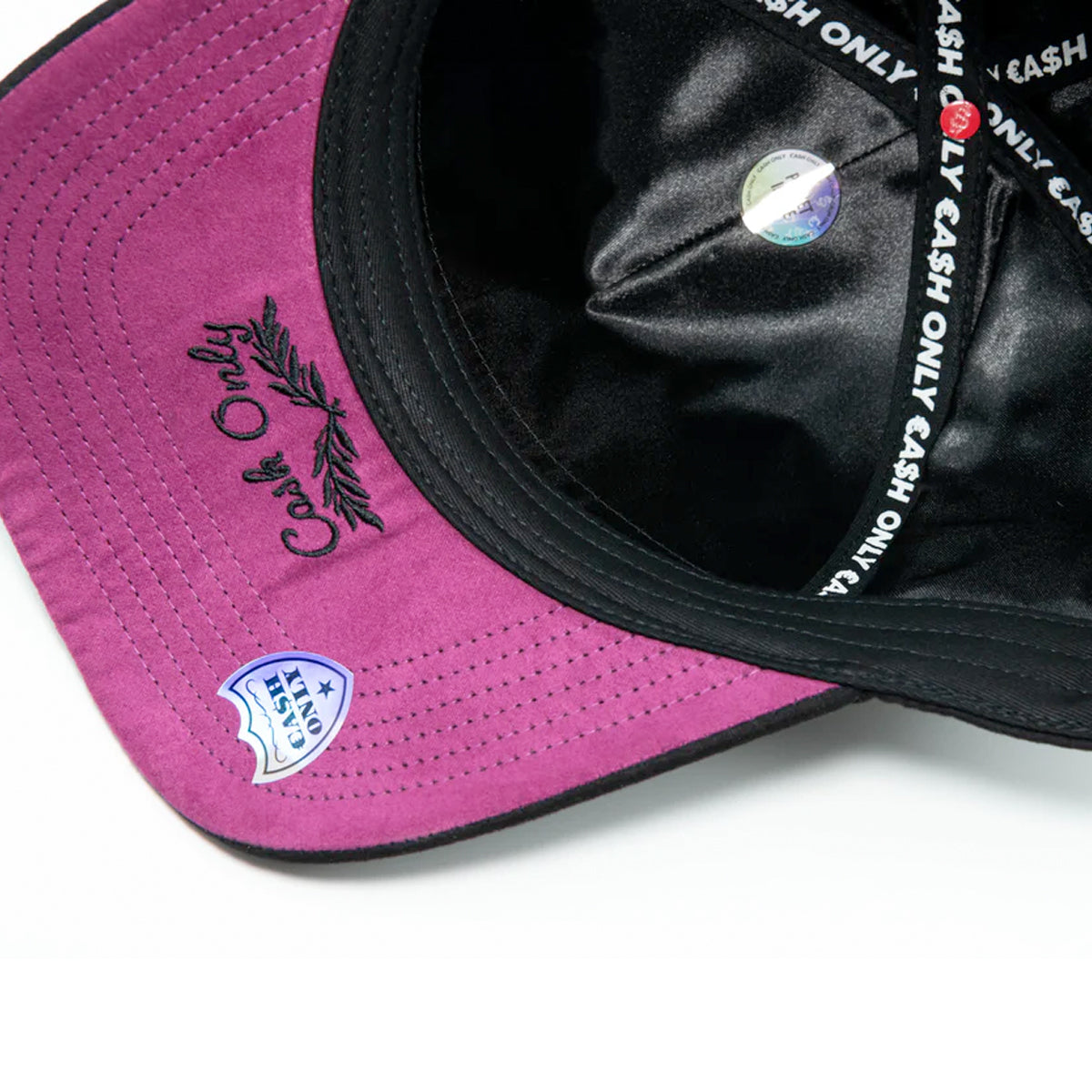 GORRA CASH ONLY NEW DIRTY TEDDY BLACK CURVA