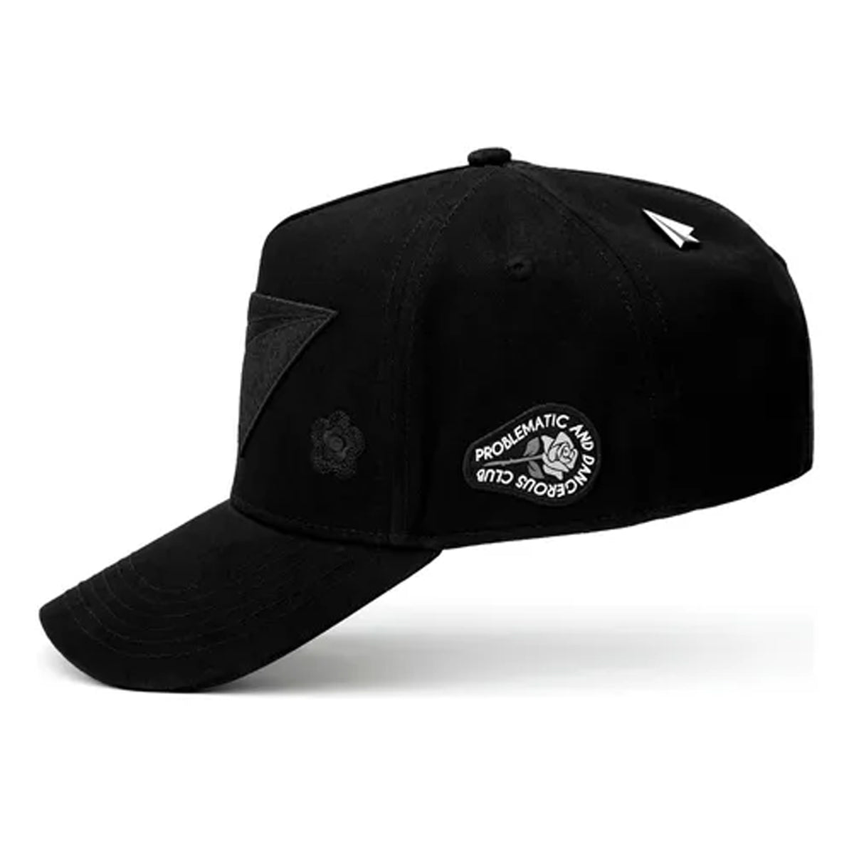 GORRA PROBLEMATIC PAPERPLANE BLACK