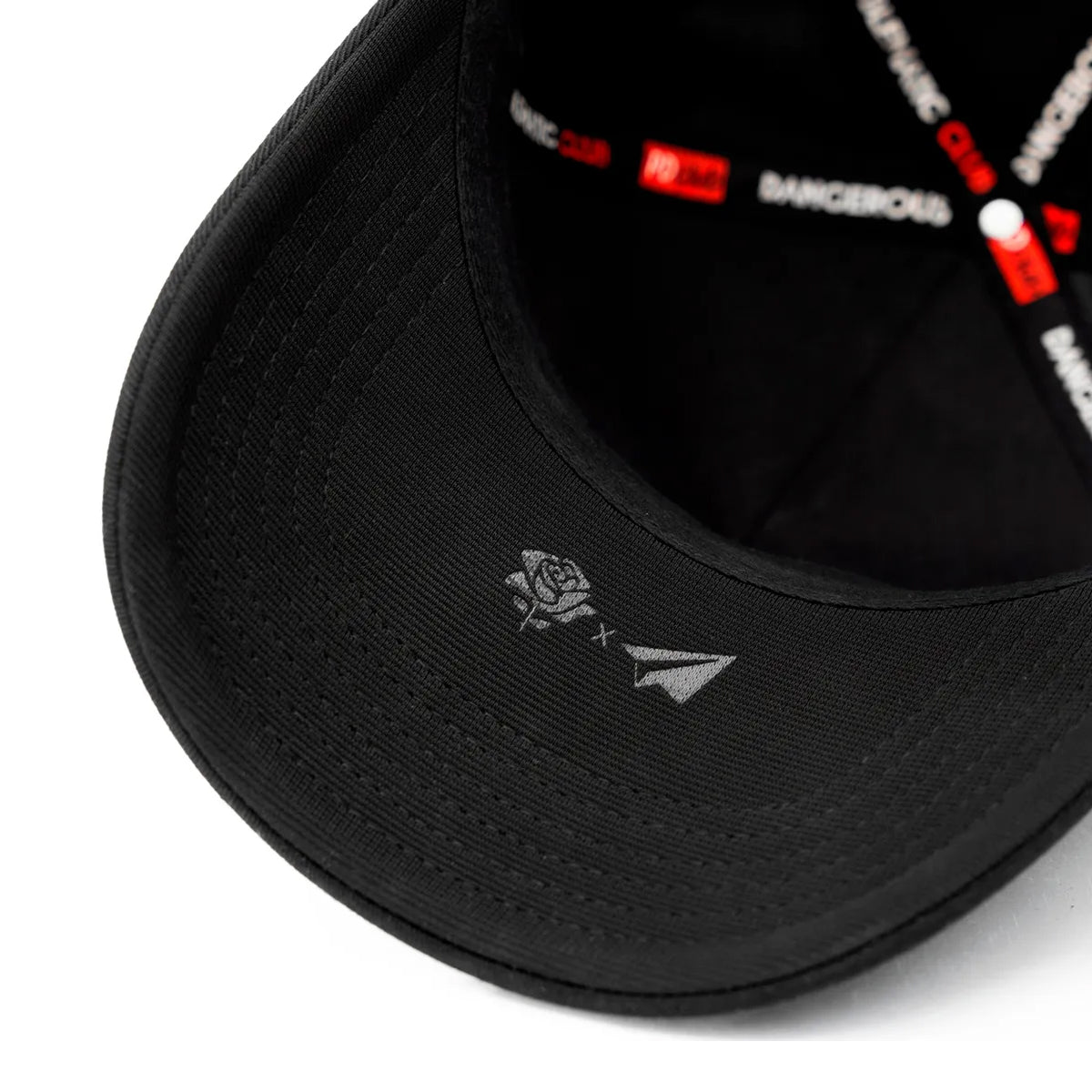 GORRA PROBLEMATIC PAPERPLANE BLACK