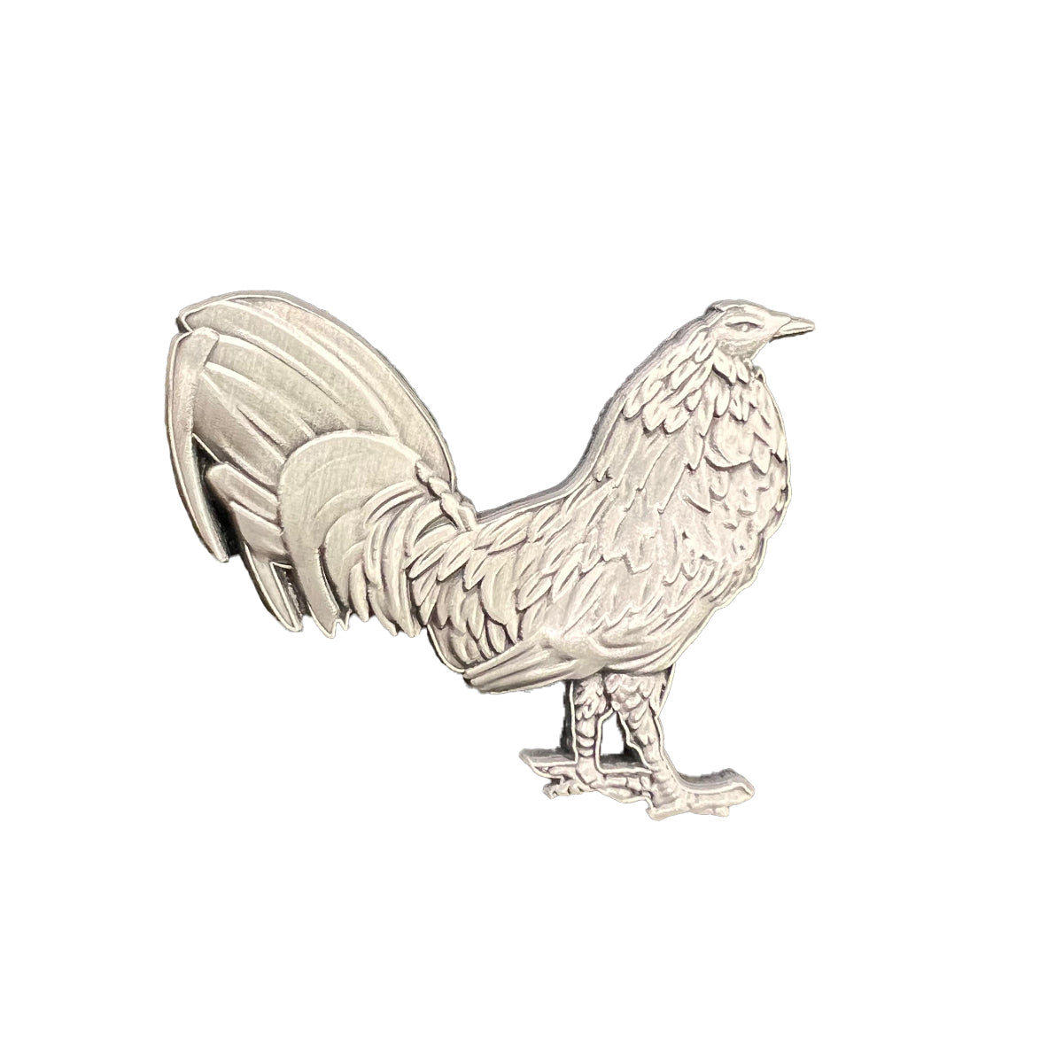 PIN M-CAPS GALLO SILVER