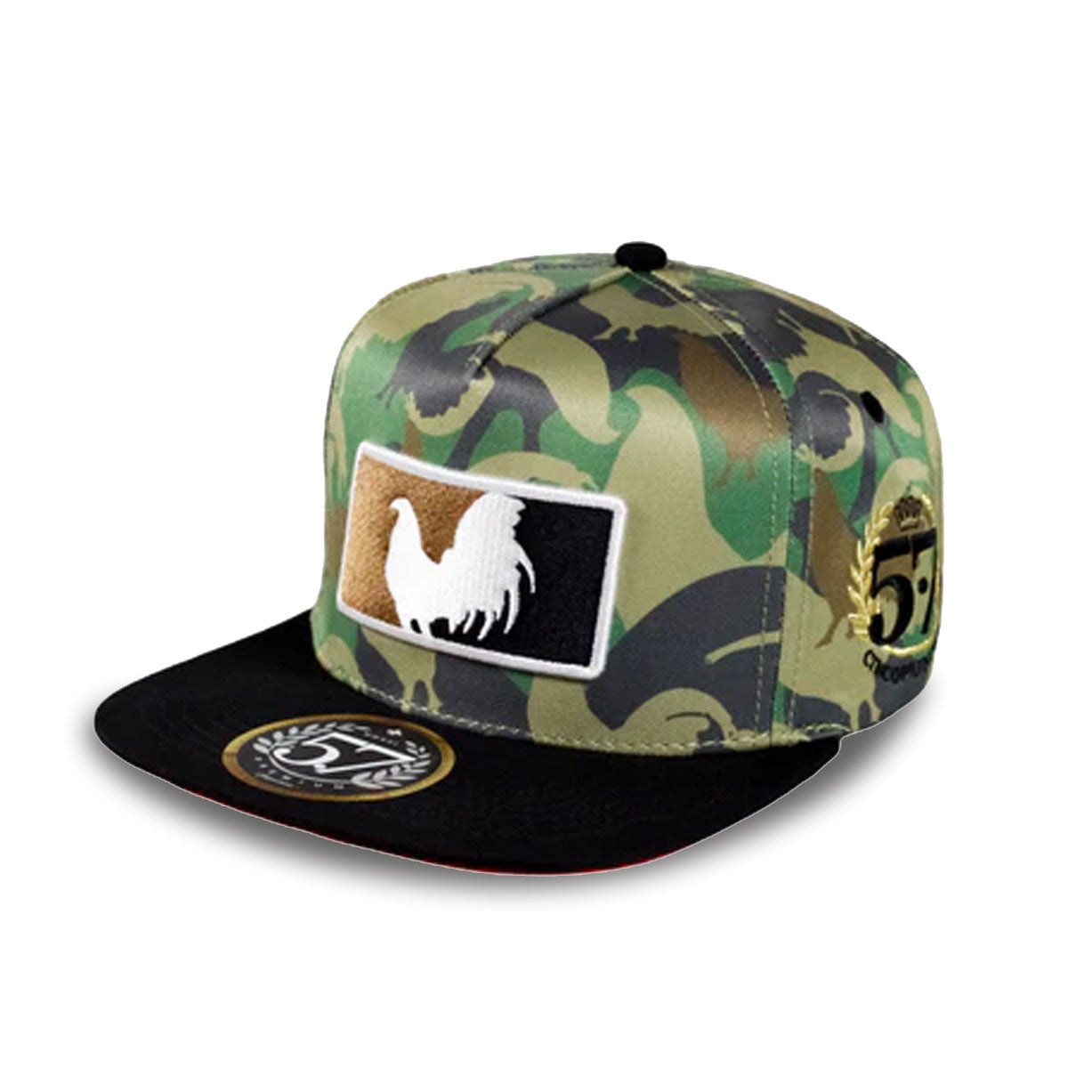 GORRA 5.7 GALLO BÉISBOL ROOSTER GREEN CAMUFLAJE PREMIUM 651637094629