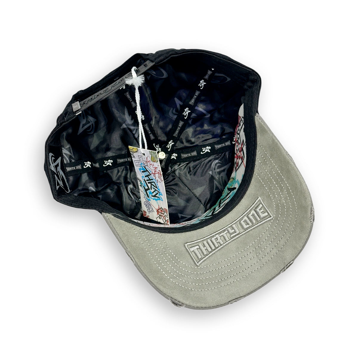 GORRA THIRTYONE HATS TAKE NOTES STEELHEAD