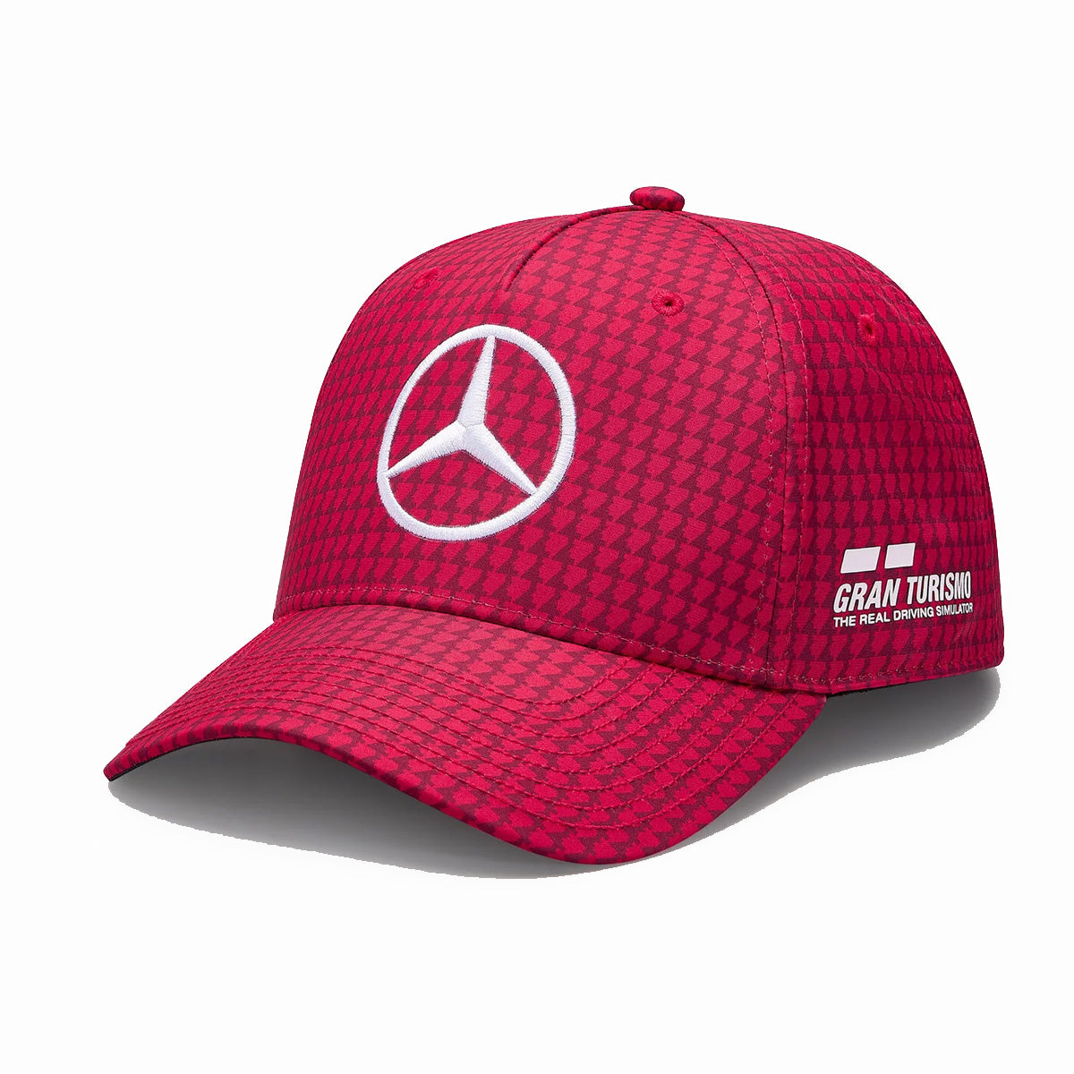 GORRA MERCEDES BENZ LEWIS HAMILTON 2023 DENIM APPLE RED 8719203313061