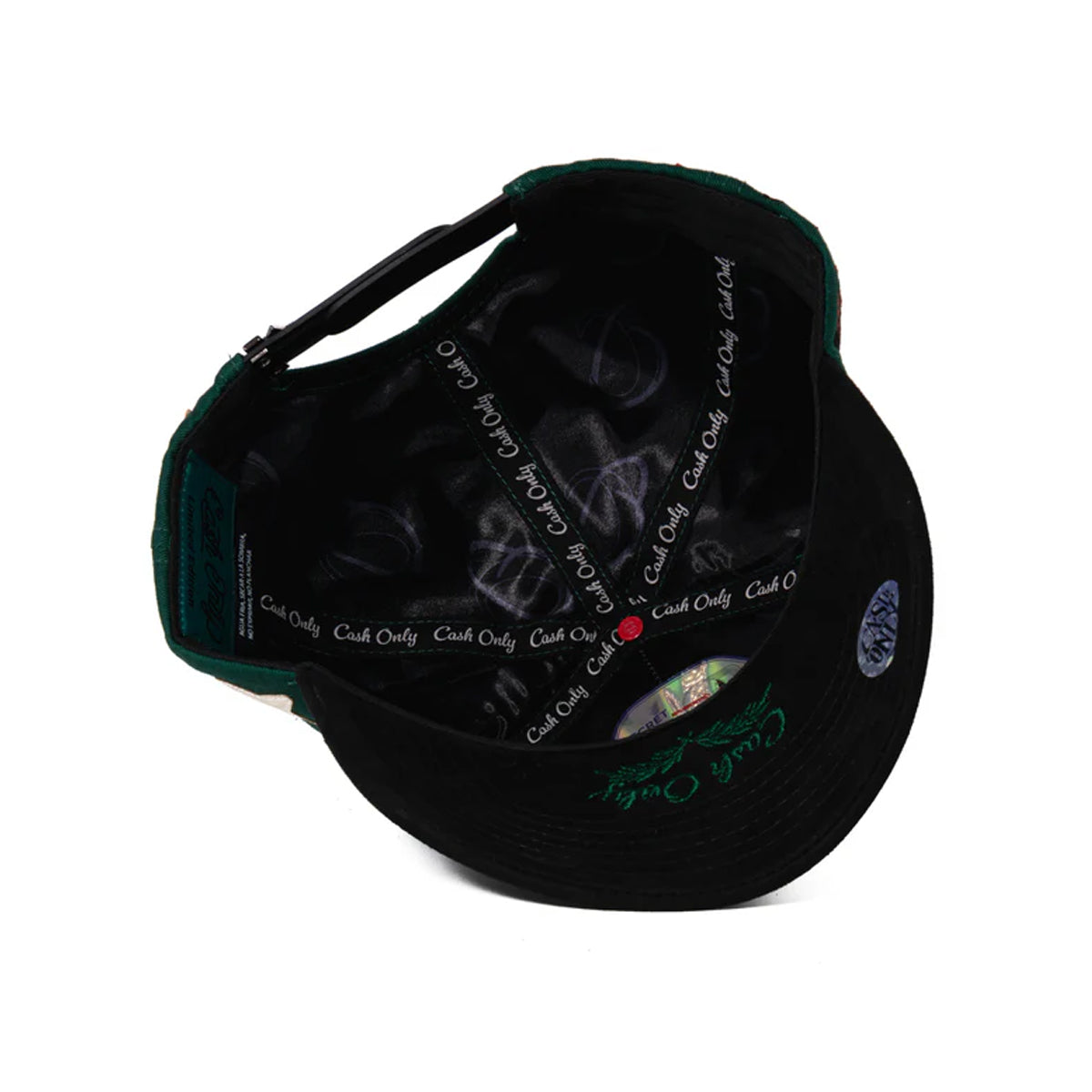 GORRA CASH ONLY CASH STARS GREEN LIMITADA