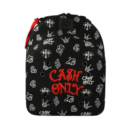 PORTAGORRA CARRIER CASH ONLY 2513 FULL PRINT BLACK