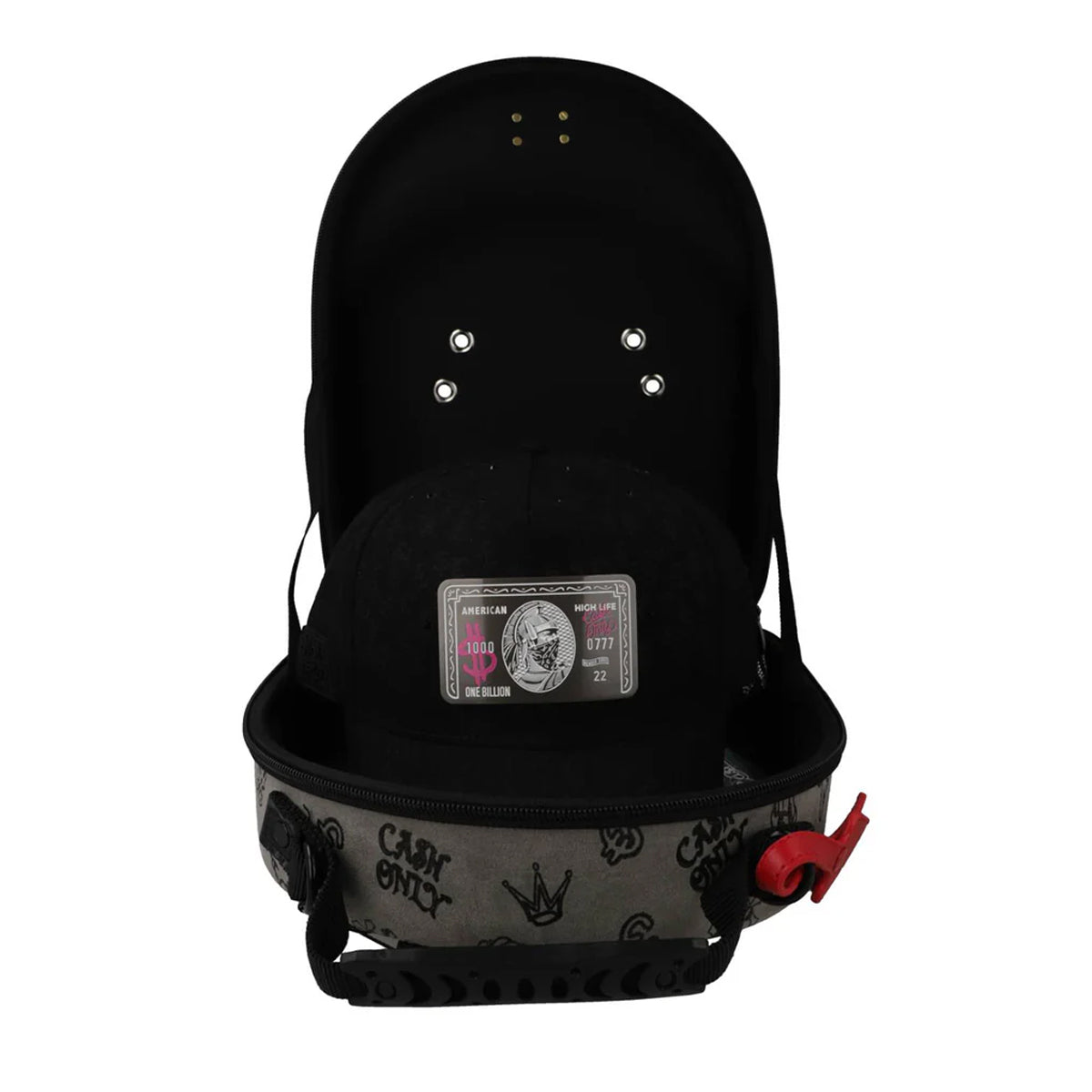 PORTAGORRA CARRIER CASH ONLY 2512 FULL PRINT GRAY