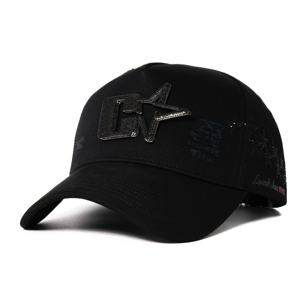 GORRA CASH ONLY SUPER STAR MODELO THE STAR IN BLACK FULL SET