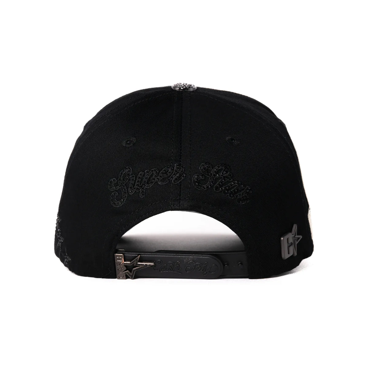 GORRA CASH ONLY SUPER STAR MODELO THE STAR IN BLACK FULL SET