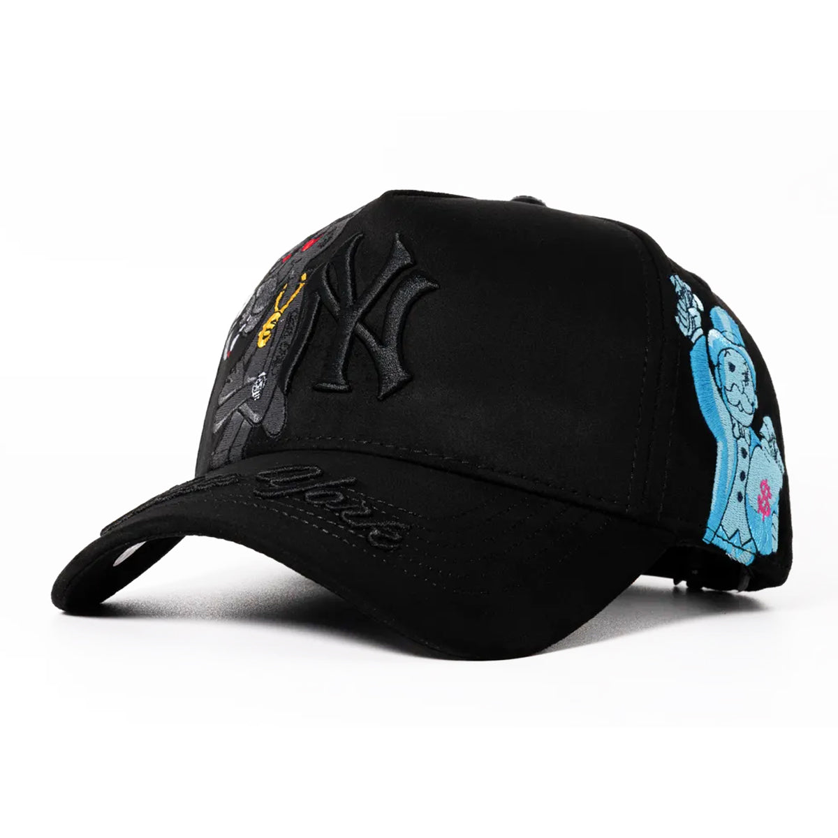 GORRA CASH ONLY BLACK PANTHER NY