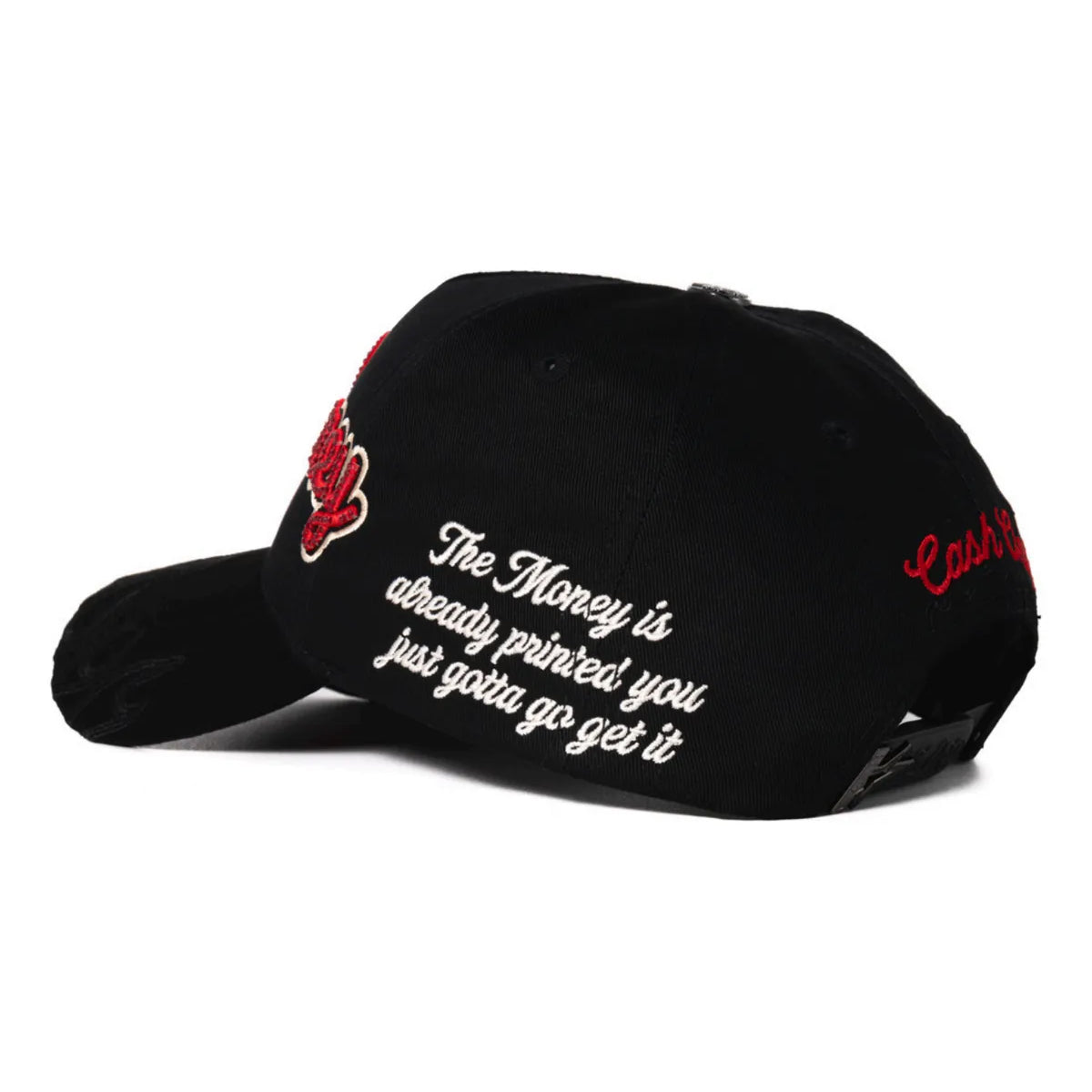 GORRA CASH ONLY MONEY RED SPECIAL EDITION FULL SET