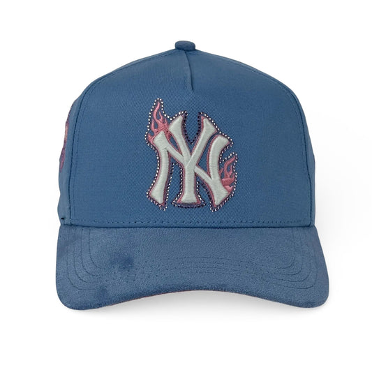 GORRA DREAMER NY FLAMES BABY BLUE*****ADICIONALES