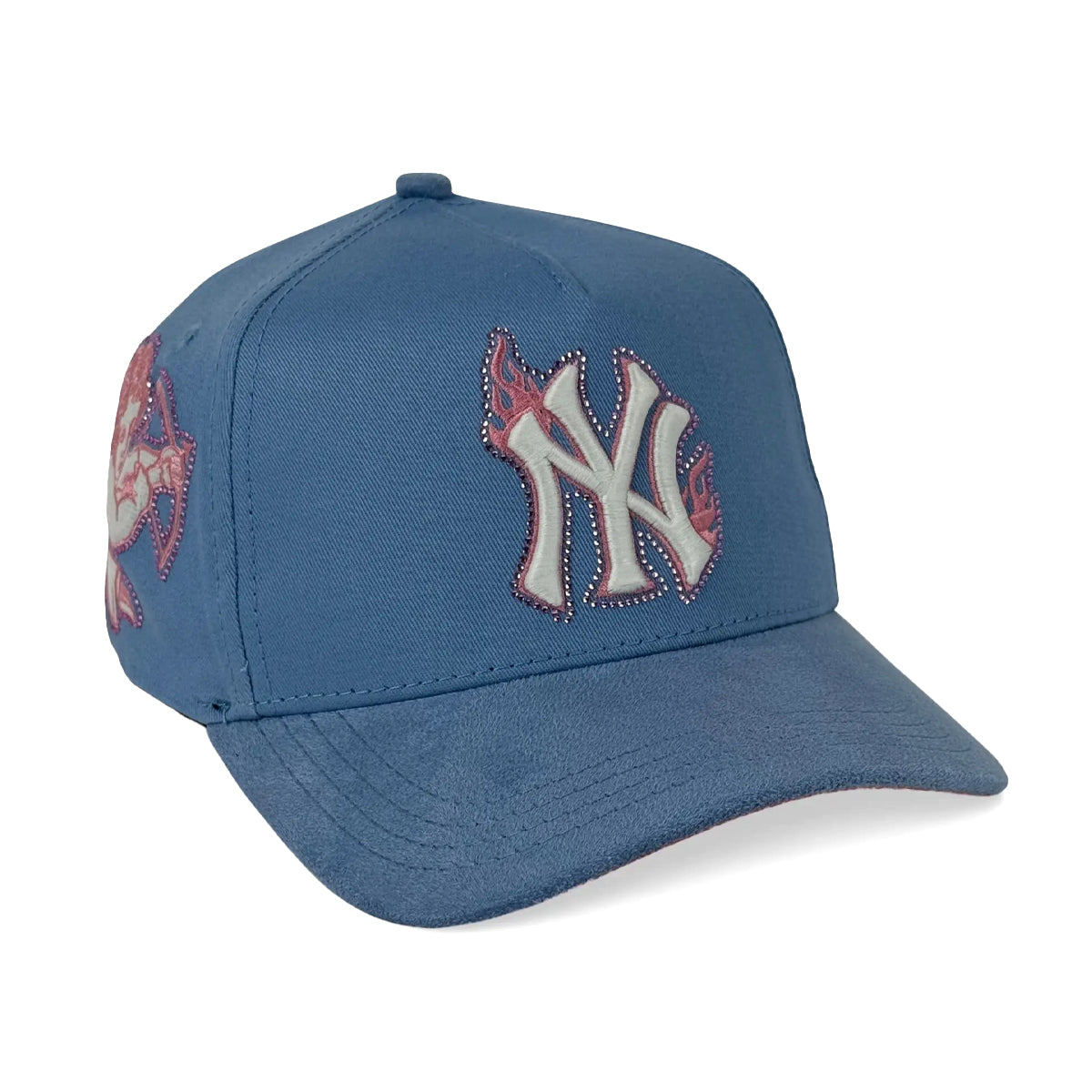 GORRA DREAMER NY FLAMES BABY BLUE*****ADICIONALES