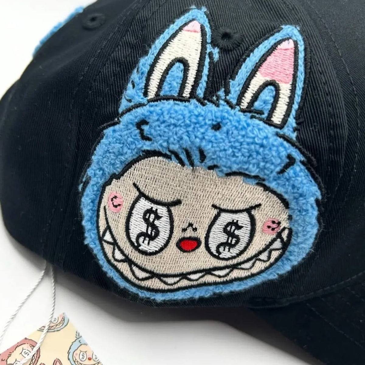 GORRA CASHED OUT LABUBU BLACK/BLUE