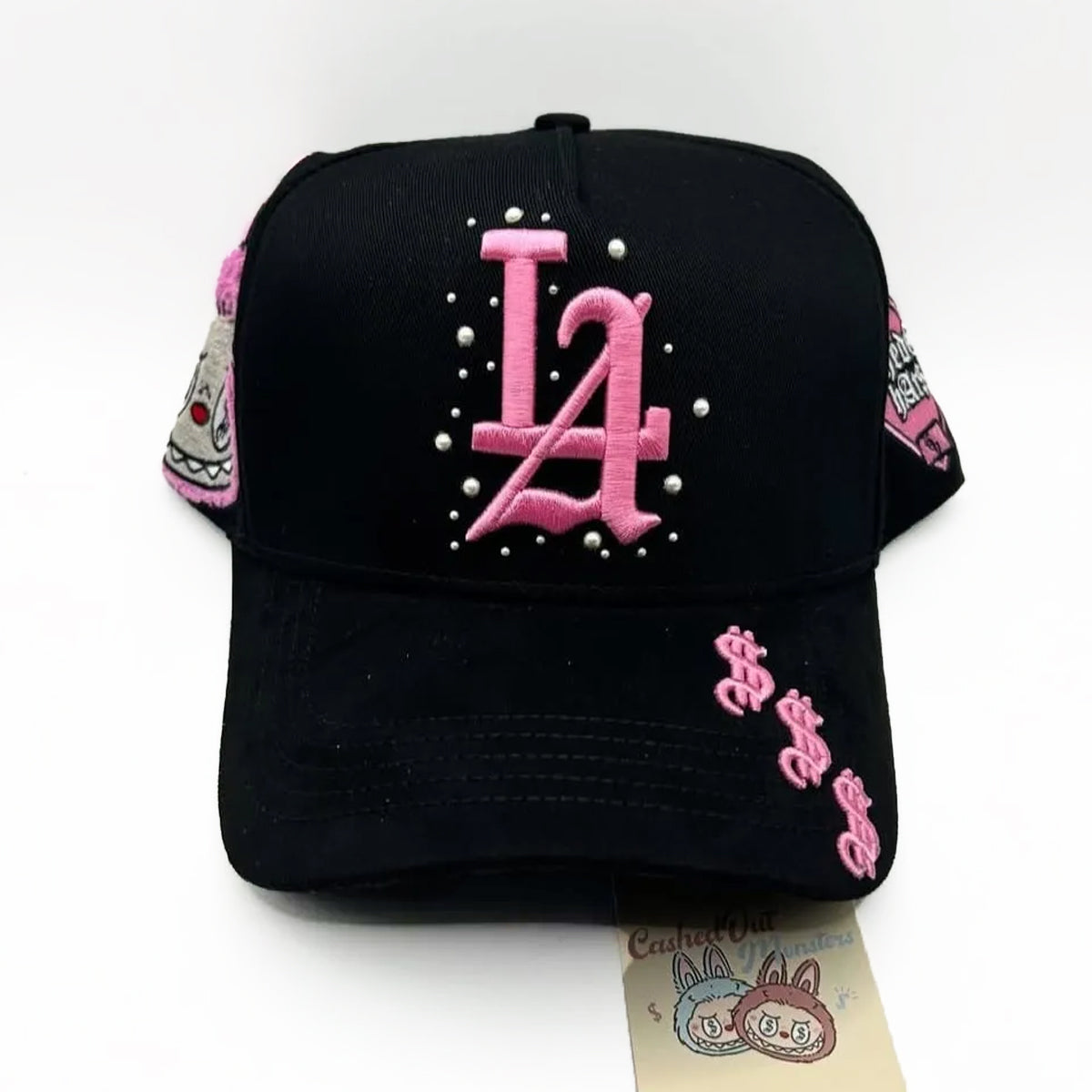 GORRA CASHED OUT LABUBU BLACK/PINK