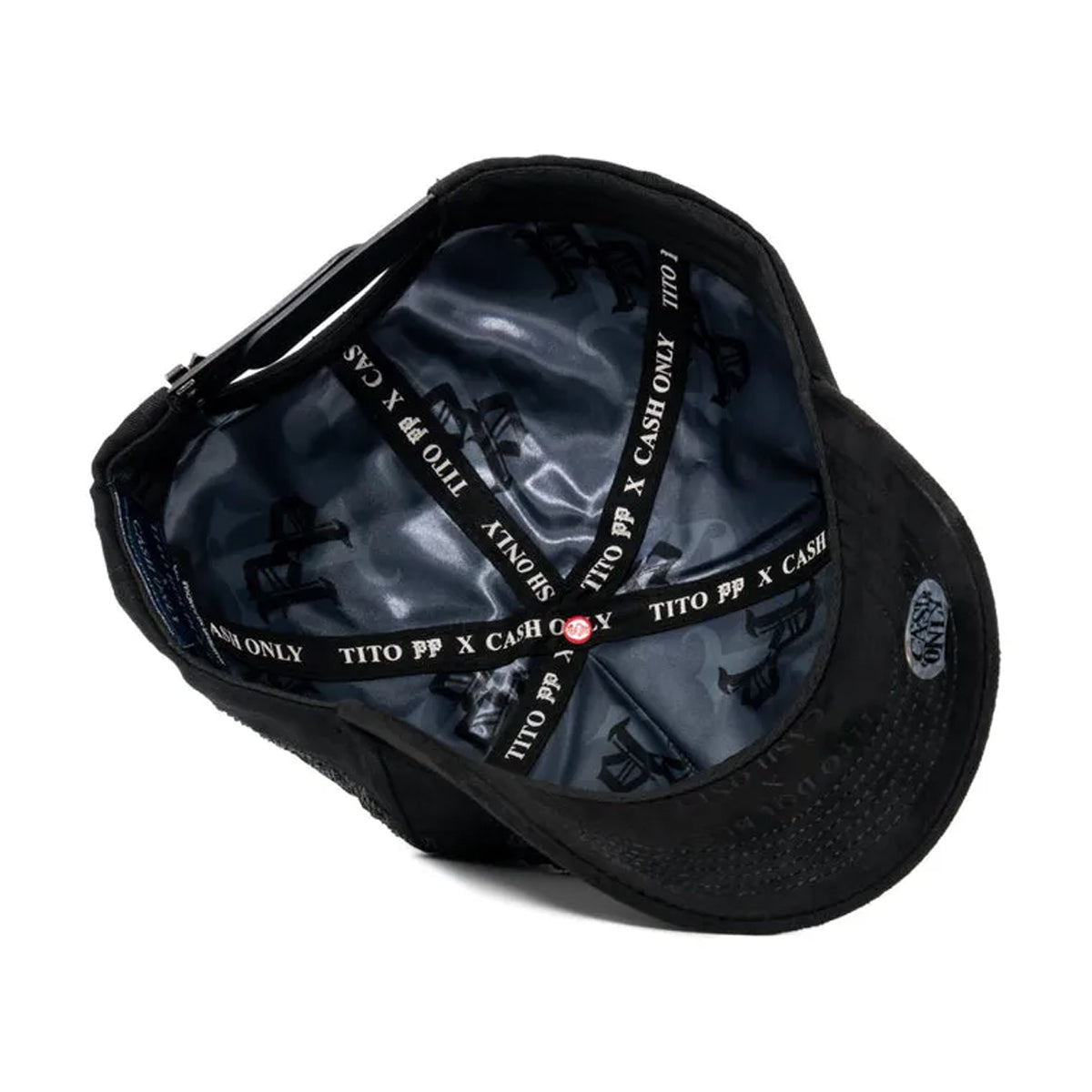 GORRA CASH ONLY TITO DOUBLE P CRYSTALS / FULL SET ORIGINAL TPP STARS