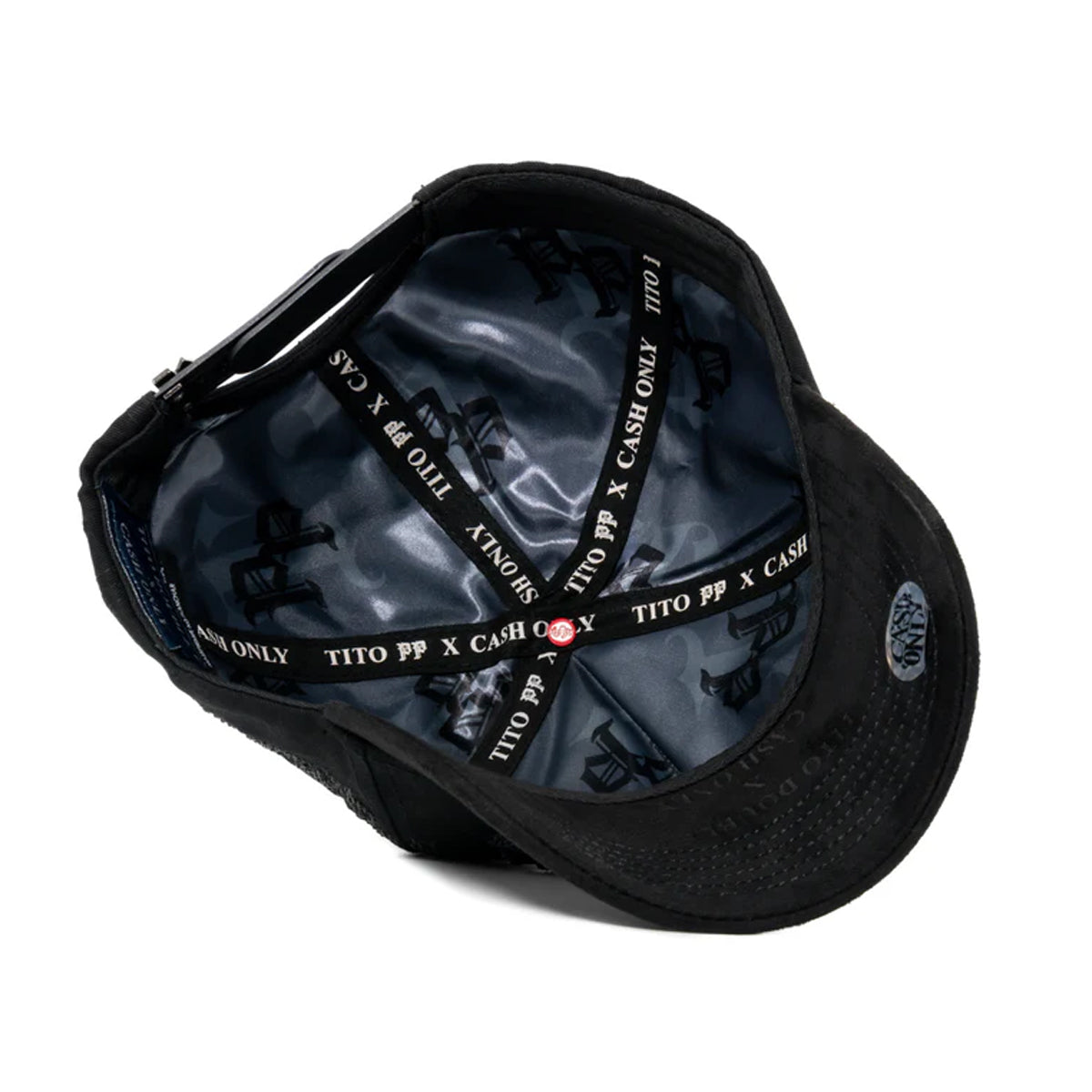 GORRA CASH ONLY X TITO DOUBLE P FULL SET ORIGINAL TPP CRISTALS