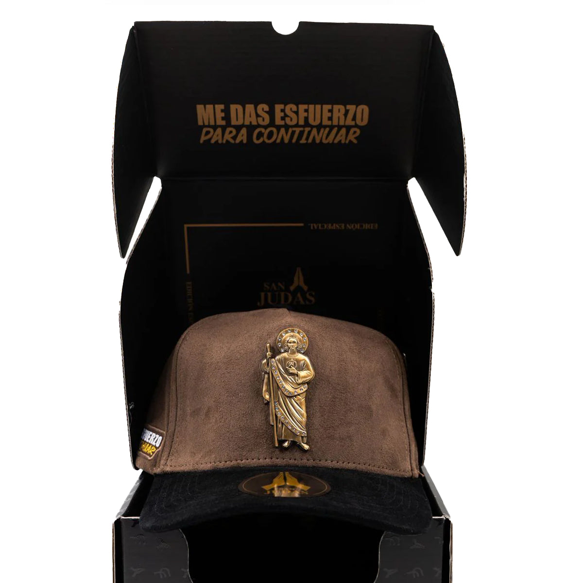GORRA FLORENCE CAPS SAN JUDAS EDICIÓN ESPECIAL CAFÉ