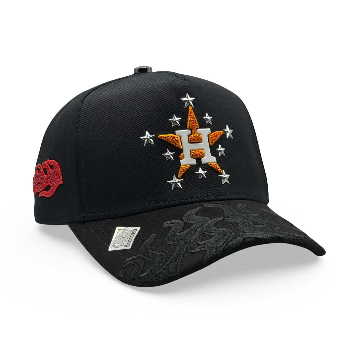 GORRA BIG BOSS HOUSTON FLAMES BLACK
