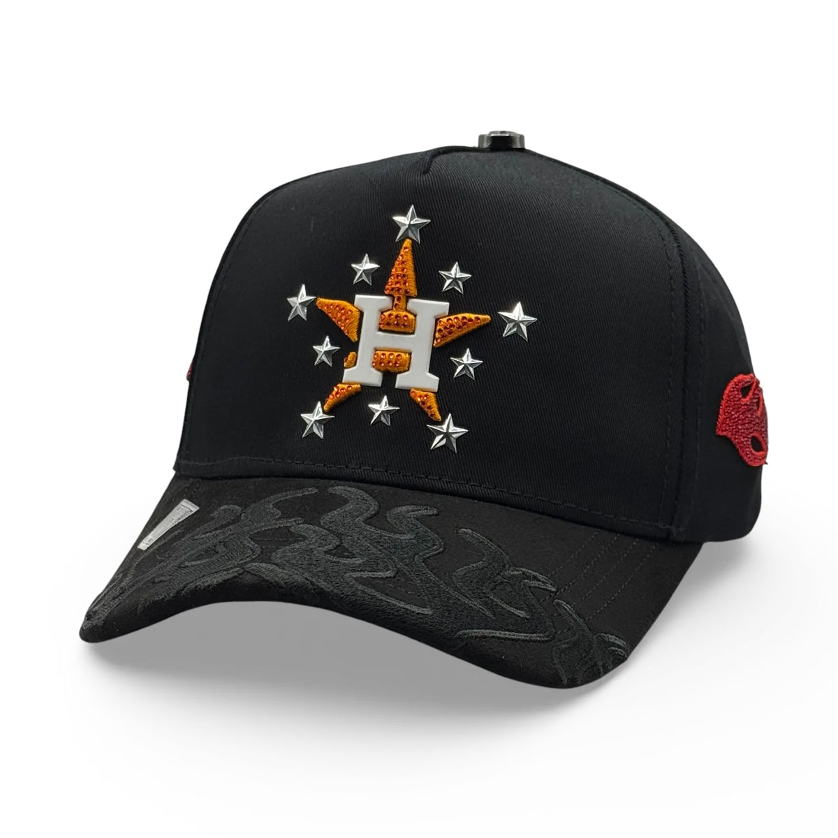 GORRA BIG BOSS HOUSTON FLAMES BLACK