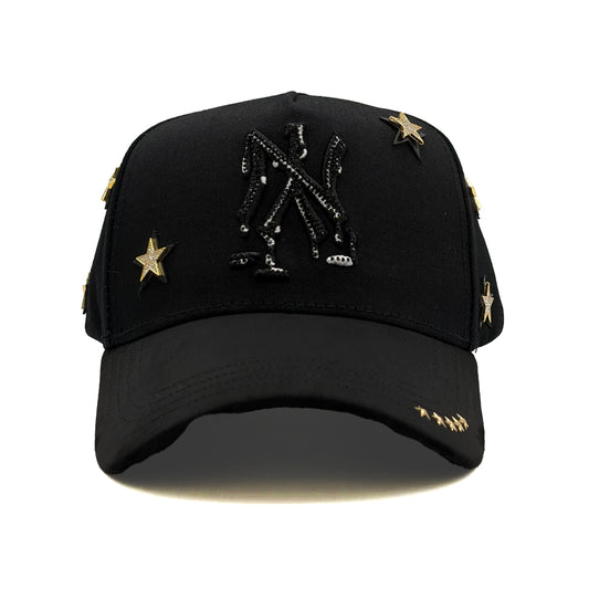 GORRA BIG BOSS X KEVIN HATS // NY STAR GOLD