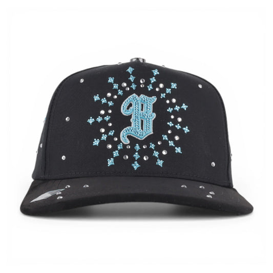 GORRA BIG BOSS B BLACK CRYSTAL BLUE