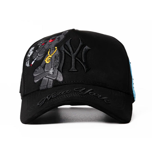 GORRA CASH ONLY BLACK PANTHER NEW YORK