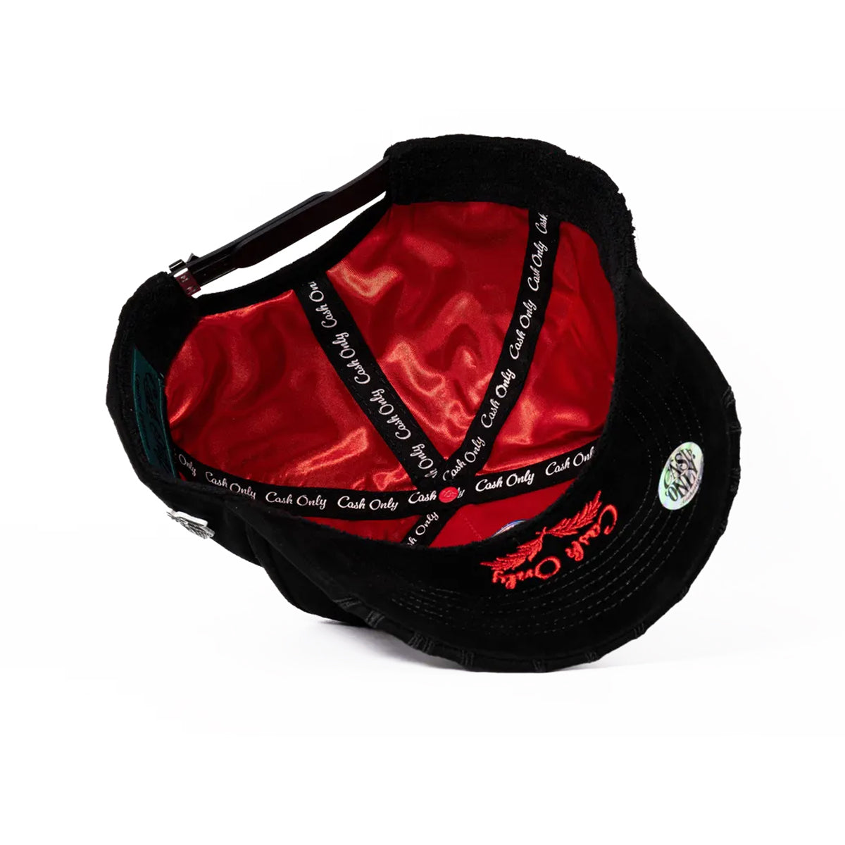 GORRA CASH ONLY DON'T BE AFRAID BLACK