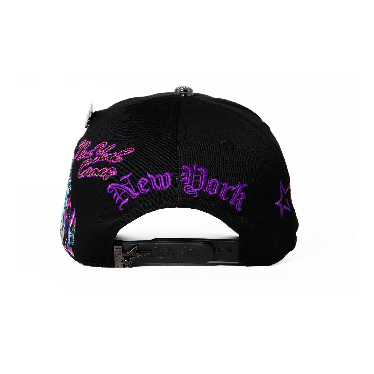GORRA CASH ONLY NEW YORK FLAMES PURPLE EDITION LIMITED