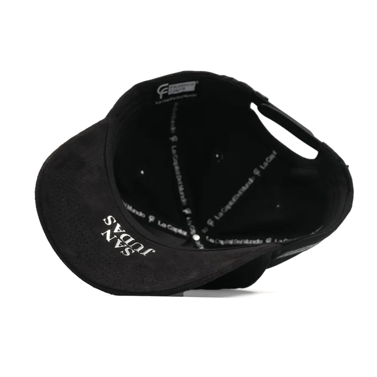 GORRA FLORENCE CAPS SAN JUDAS BLACK/SILVER