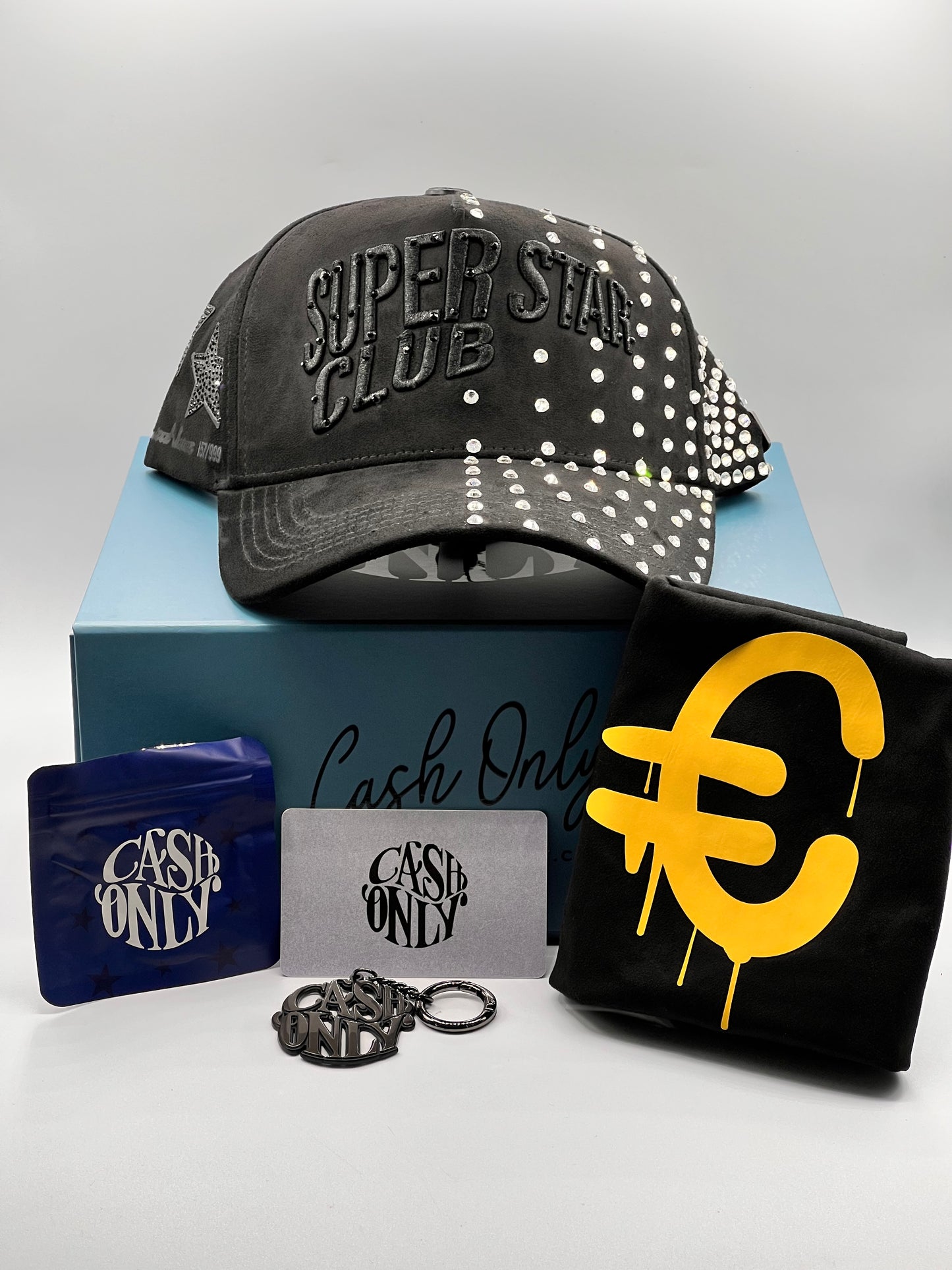 GORRA CASH ONLY SUPER STAR CLUB DIAMANTES